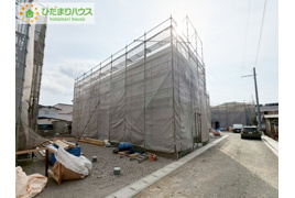 郡山市昭和第9　新築戸建　2号棟の外観