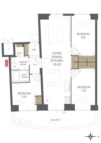 間取り：328000596716