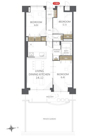 間取り：329000130751