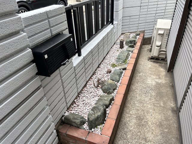 植栽など楽しめるスペースもございます♪