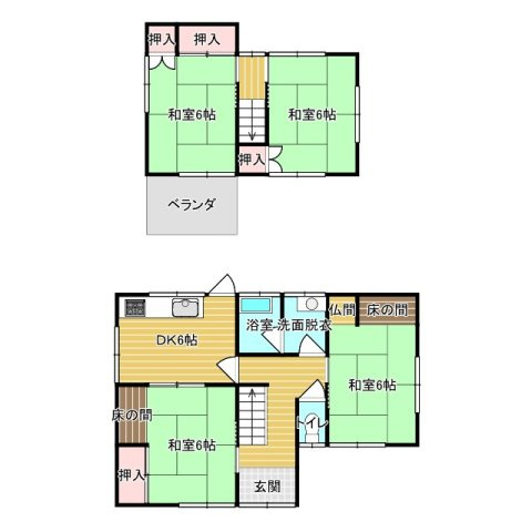 間取り：334000239076