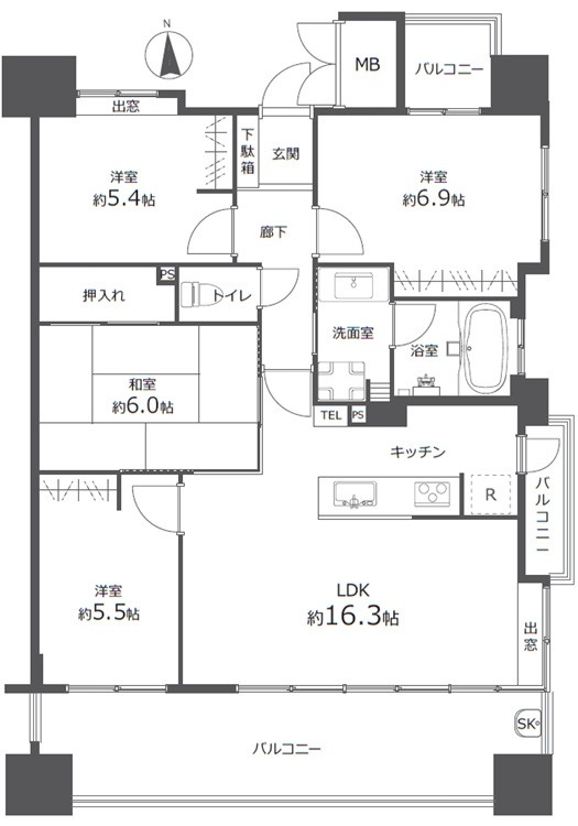 間取り：334000267099