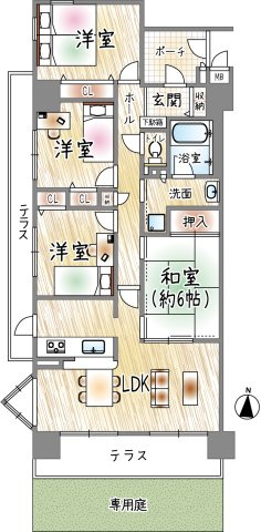 間取り：328000618285