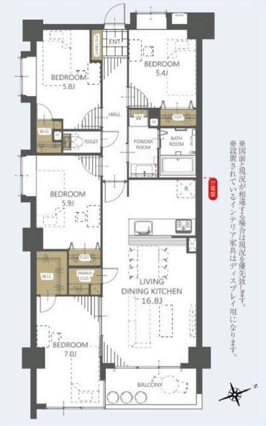 間取り：346000045424