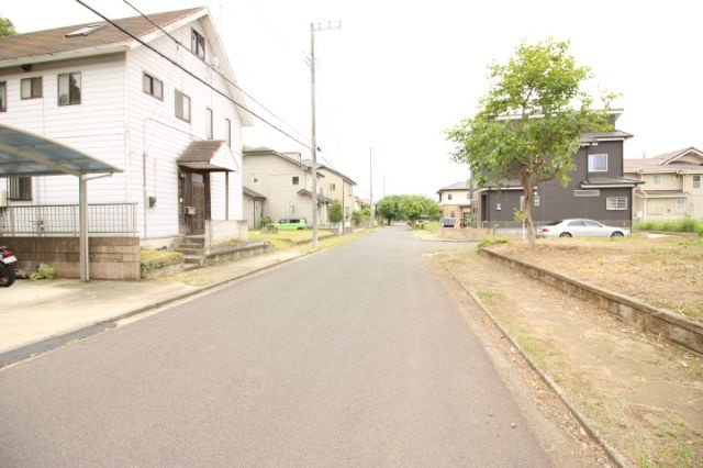 北側より