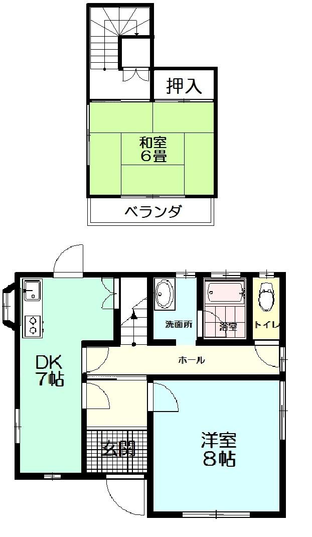 コンパクトで使いやすい間取り