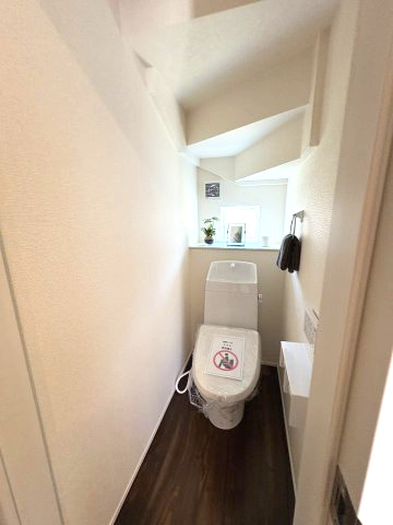 現地写真。1階のトイレです。