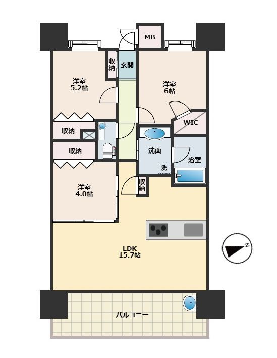 間取り：334000207557