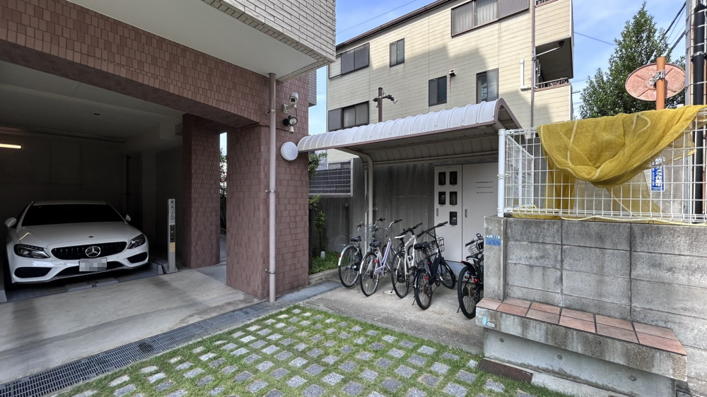 機械式の駐車場です