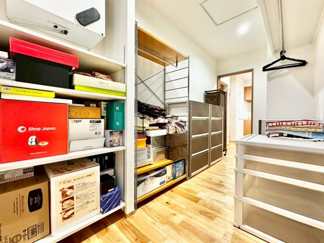 ランドリールームにもなる収納部屋(^^)/