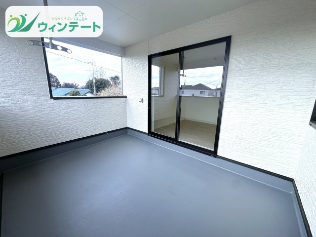 プライベート感のあるルーフバルコニー。おうち時間をゆっくり過ごせる特別な空間です。