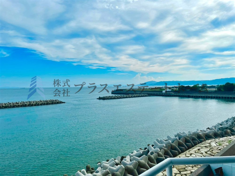 オーシャンビュー♪淡路島・大阪南港の方まで見渡せます♪