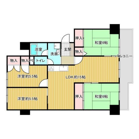 間取り：328000647448