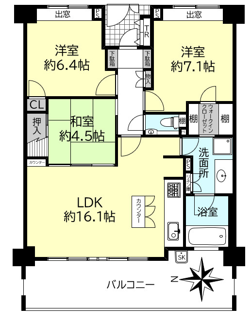 間取り：328000523916