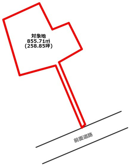 区画図：343000087263