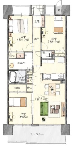 間取り：324000024320