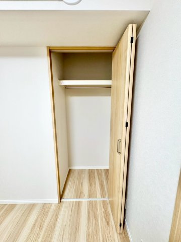 全居室収納付きで、お部屋がすっきり片付きます