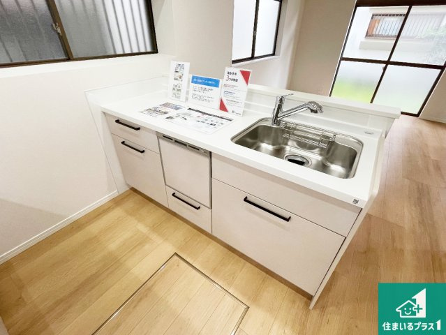広くて使い勝手の良いキッチン！　