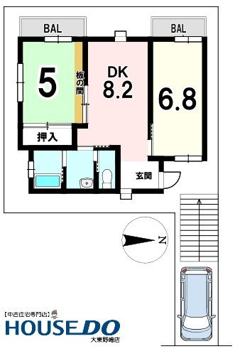 間取り：327001550114