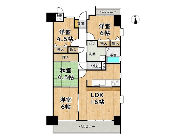 間取り：328000651717