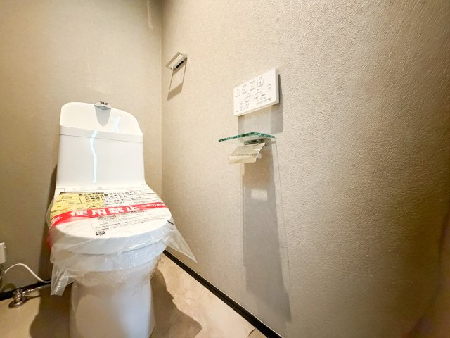 清潔感のあるトイレです