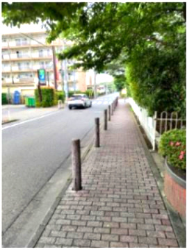【前面道路】