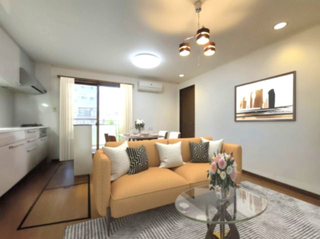 【LDK】※家具家電等はCG加工になります。現況優先