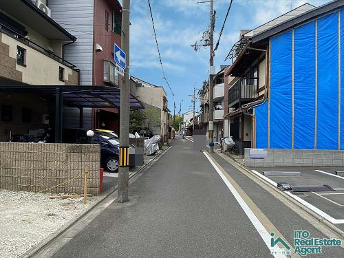前面道路含む現地写真