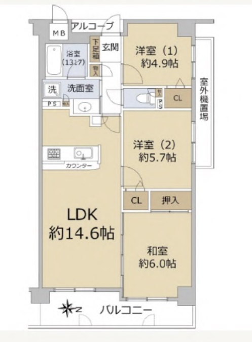 間取り：328000514208