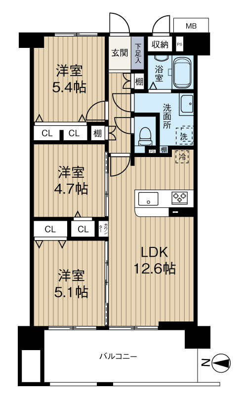 間取り：328000644716