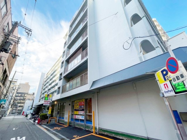 与力町スカイハイツの外観