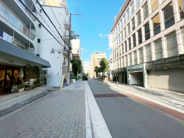 与力町スカイハイツの周辺