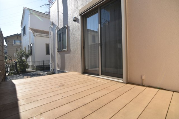 【町田市野津田町　戸建の庭】