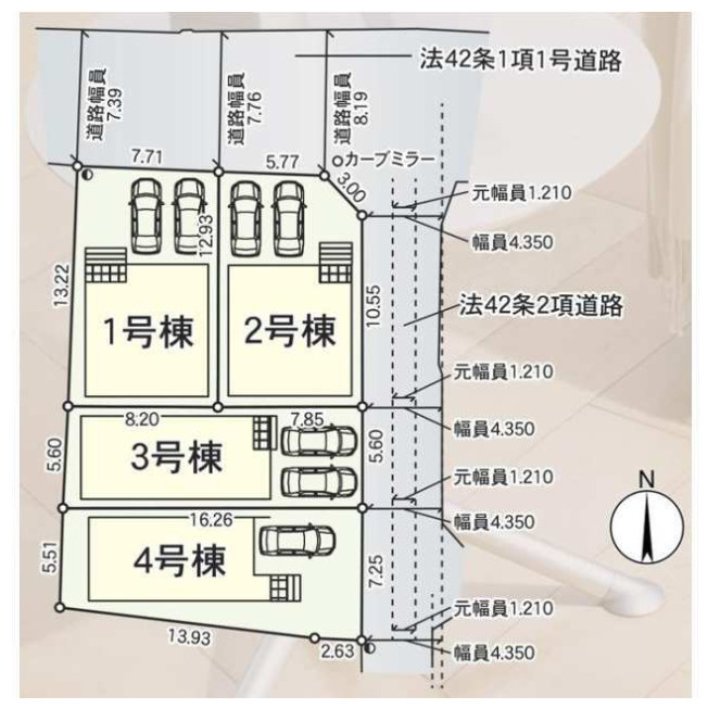 【全4棟】安心の性能表示取得物件☆5分野7項目で一番良い等級を取得予定☆（耐震等級・耐風等級・一次エネルギー消費量等級…等）制振装置も装備☆バス停徒歩3分圏内にあります♪