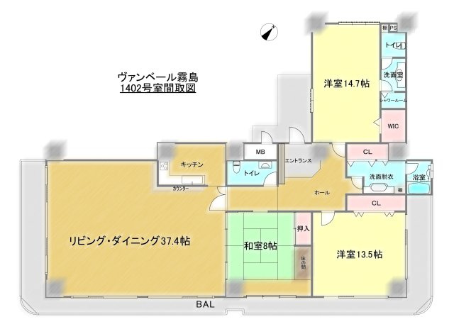 間取り：346000045484