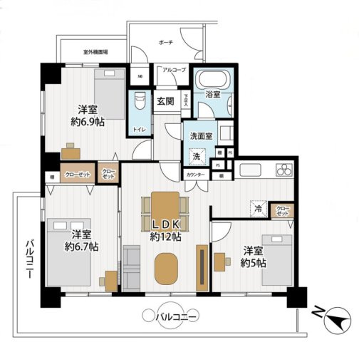 間取り：312001179110