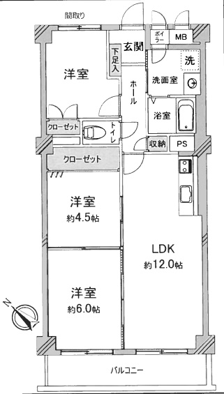 間取り：328000621479