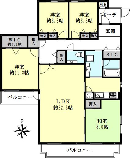 間取り：328000661769