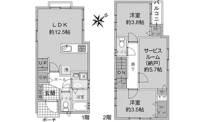 間取り：334000221562