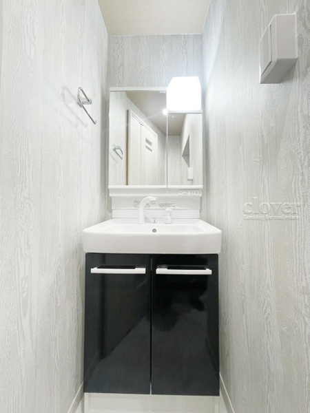 大久保ローヤルコーポの独立洗面台