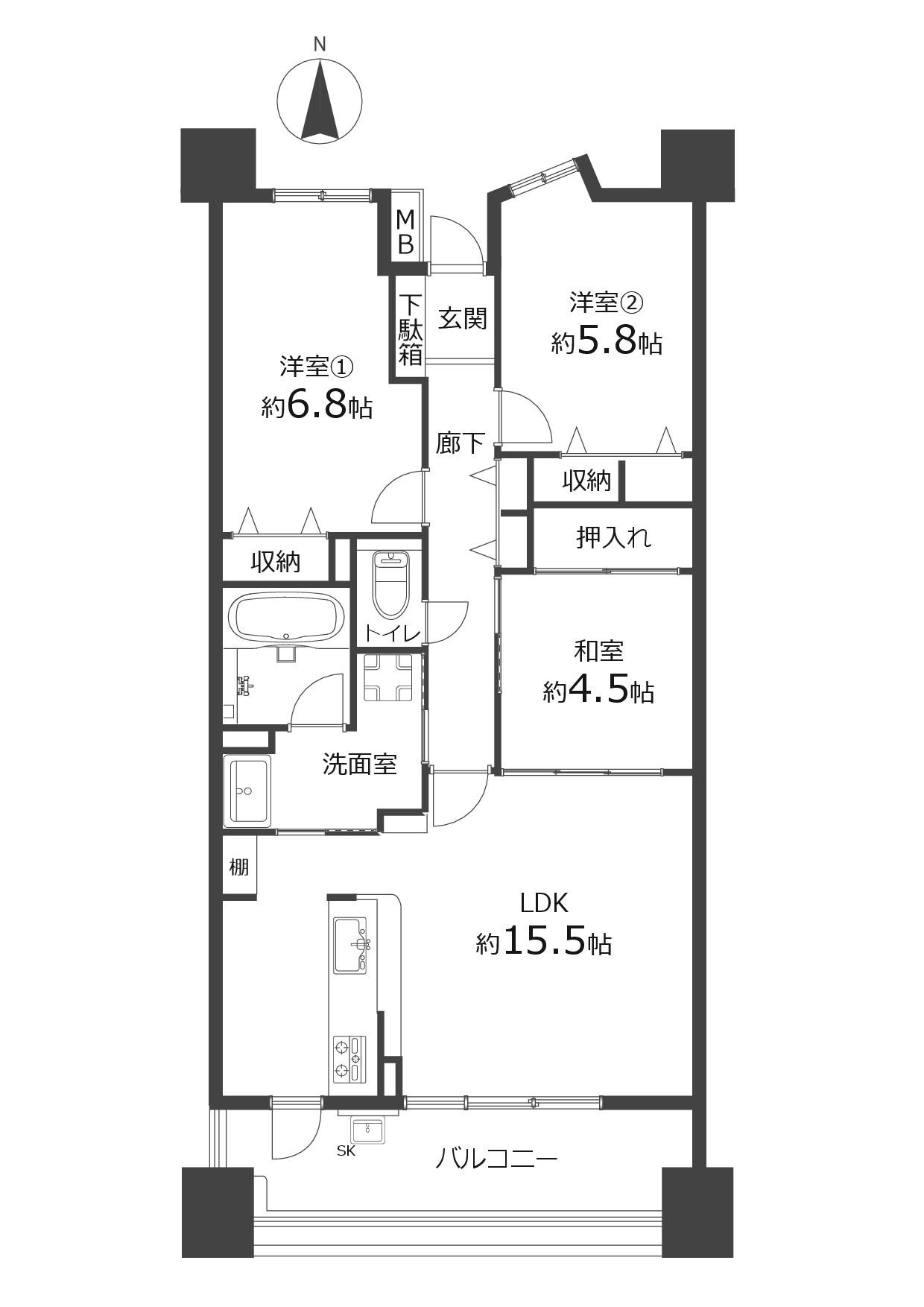 間取り：323000472408