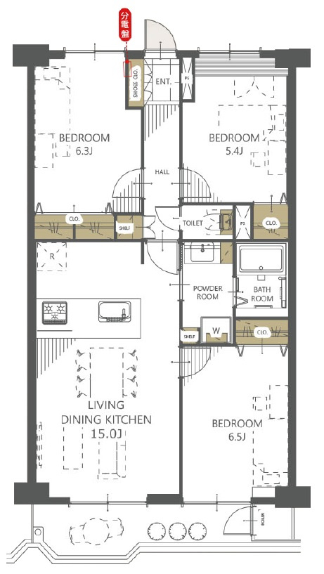 間取り：311002335286