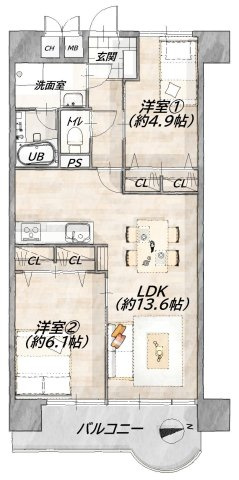 間取り：327002991372