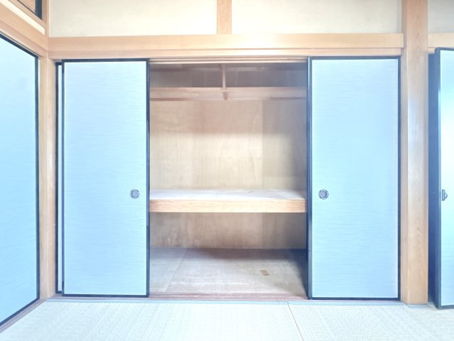 1F北側和室の収納になります♪