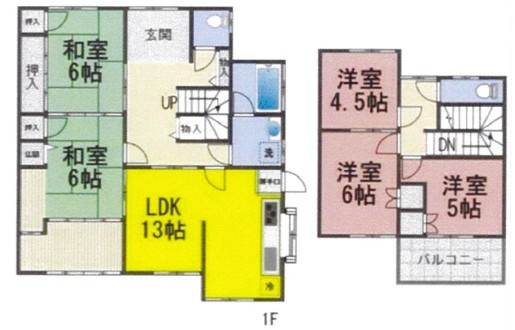 間取り：321000083186