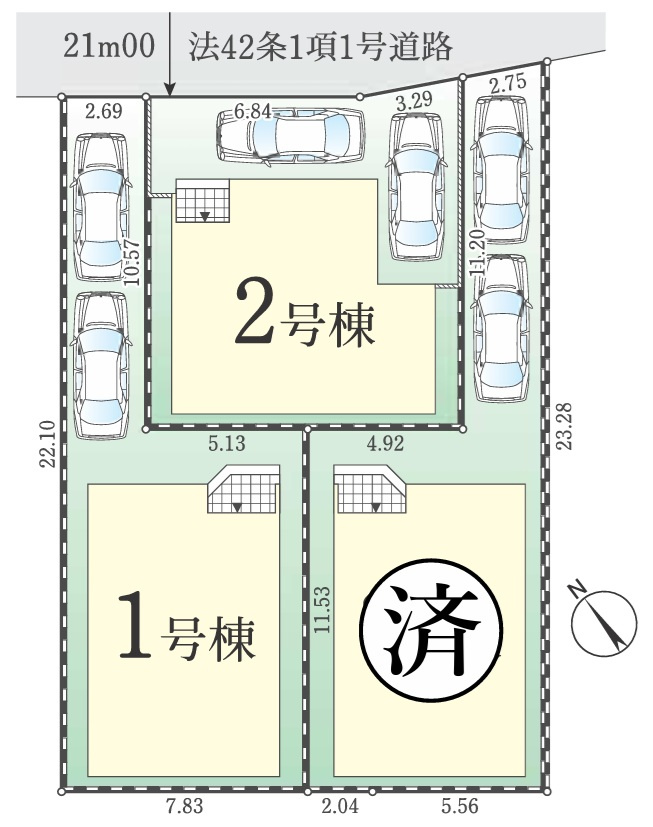 区画図