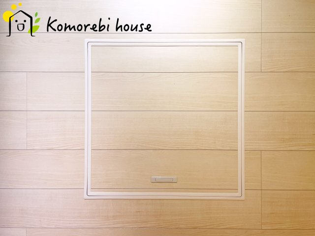 床下収納です