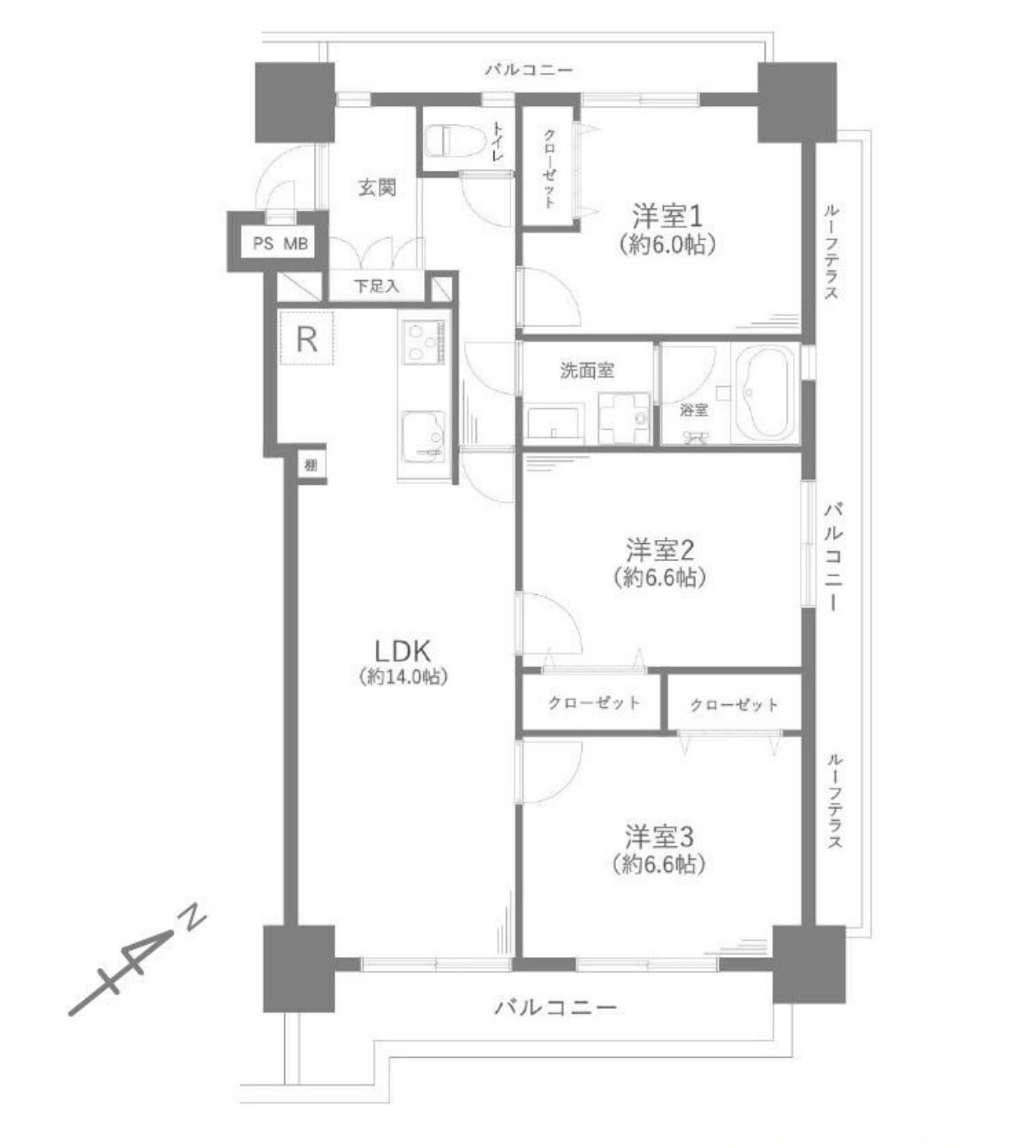 間取り：312001286481