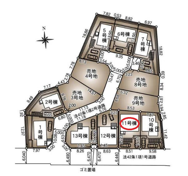 区画図