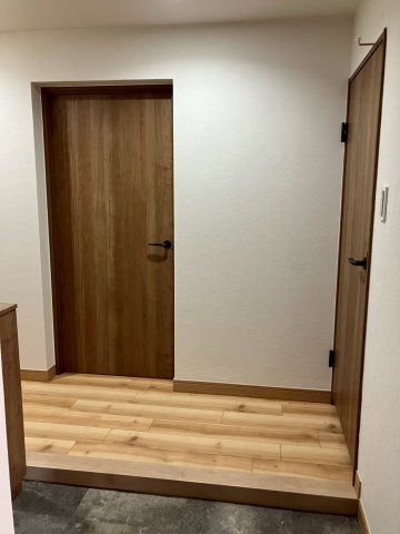 シンプルで使いやすい玄関です